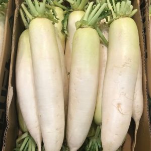 Củ cải trắng organic